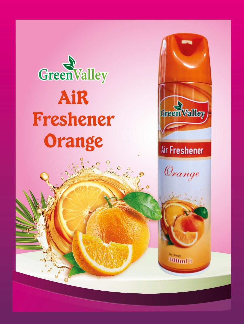 Orange Air Freshener